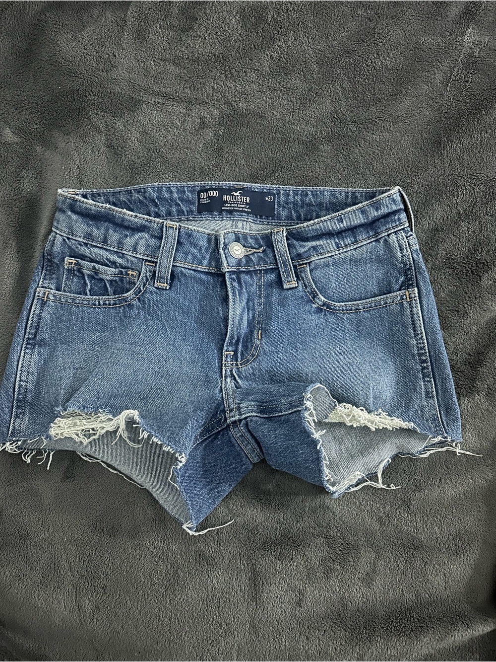 NWOT Hollister ultra lowrise jean shorts